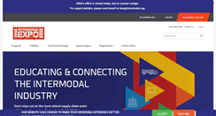 Desktop Screenshot of intermodalexpo.com